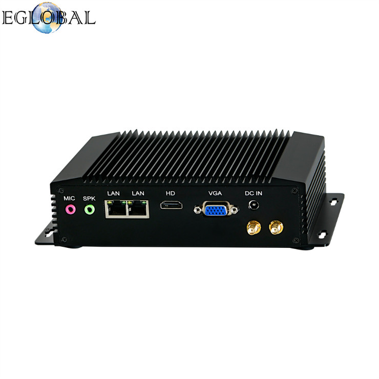 Eglobal new cheap industrial mini pc intel celeron N3520 dual lan computer embedded SIM card slot