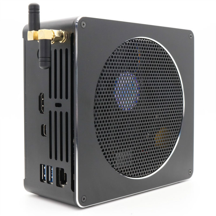 Eglobal Fastest Gaming computer intel core i7 8750H high performance Mini PC
