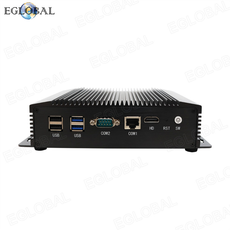 Eglobal Cheapest Industrial Mini PC intel celeron 2955U 6Lan 2COM embedded with SIM slot Computer
