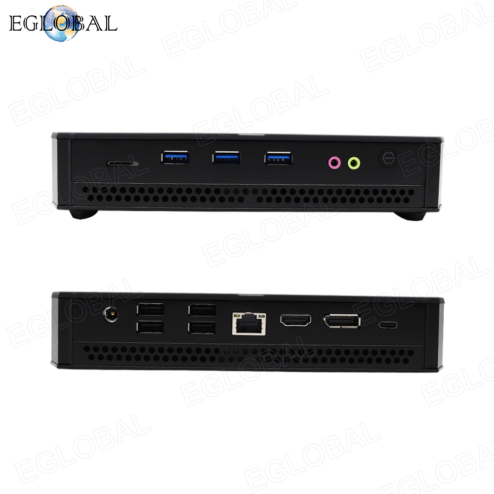 In stock Mini Gaming PC Eglobal New launched 10th Intel core i7 10870H MAX 64G DDR4 Mini ITX PC