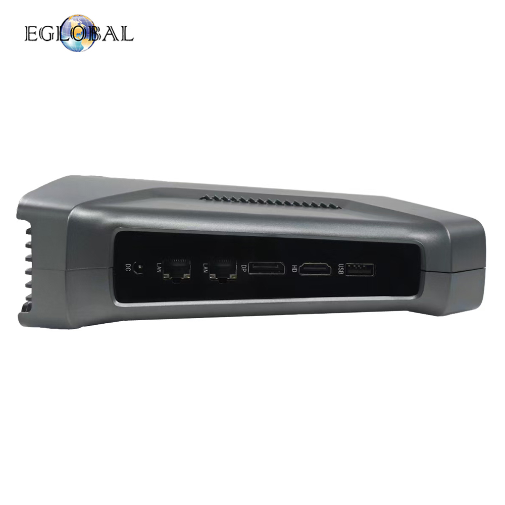 Eglobal Mini PC Gamer Intel Core Ultra 5 125H Max DDR5 96G 2*NVMe 2*RJ45 Fan Gaming Computer Wifi