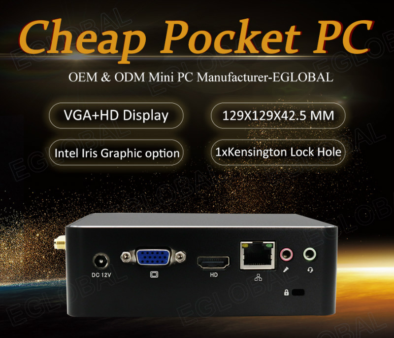Hot selling Mini pocket pc skylake intel core i7 6560U 2.2GHz Max 3.2 GHz desktop computer