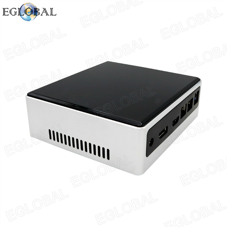 EGLOBAL powerful Mini NUC pc with fan 8th intel core i5 8250U small size dual lan desktop computer